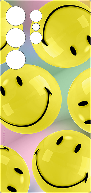 Samsung FlipSuit Case Smiley Interactive Card - Samsung Galaxy S24 Ultra