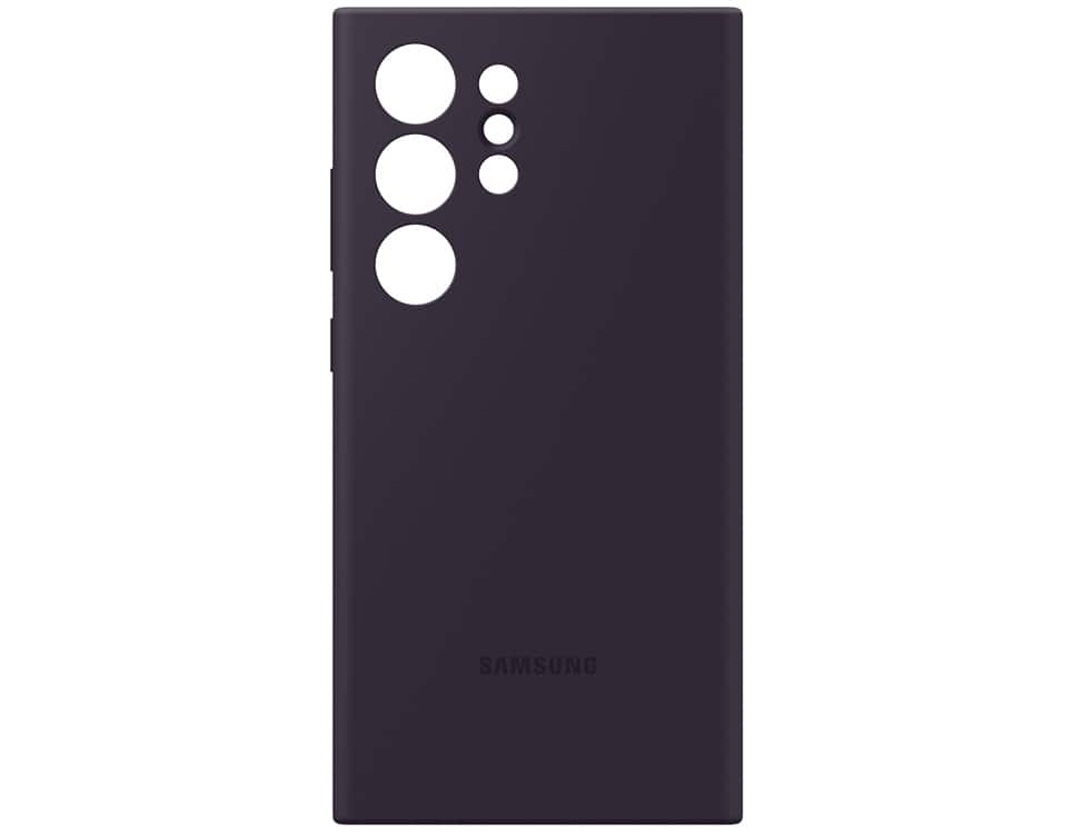 BACK CASE SILICON Samsung S24 Ultra black