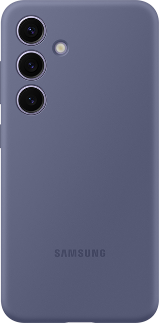 Samsung Silicone Case - Samsung Galaxy S24 - Violet  (Product view 1)