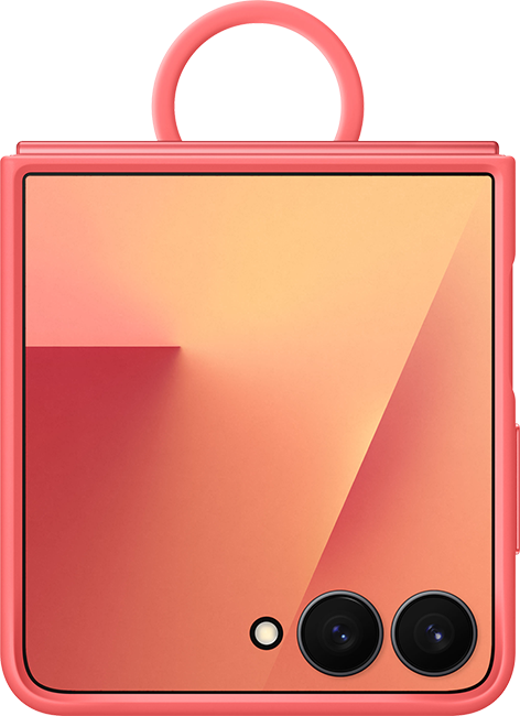 Estuche de silicona con anillo Samsung para Samsung Galaxy Z Flip7