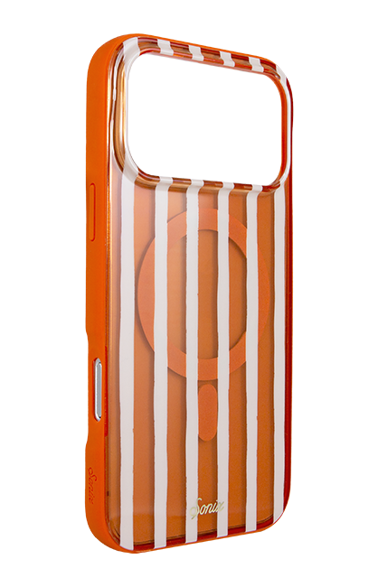 Sonix Abstract Stripe Pumpkin MagSafe Case - iPhone 17 Pro Max