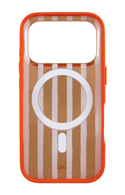 Sonix Abstract Stripe Pumpkin MagSafe Case - iPhone 17 Pro