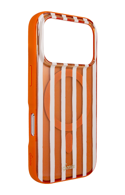 Sonix Abstract Stripe Pumpkin MagSafe Case - iPhone 17 Pro