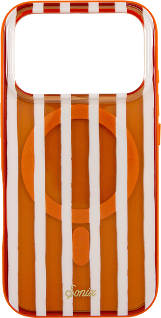 Sonix Abstract Stripe Pumpkin MagSafe Case - iPhone 17 Pro