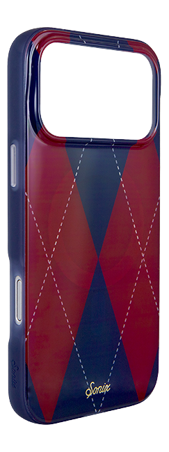 Sonix Argyle Red/Blue MagSafe Case - iPhone 18 Pro Max/17 Pro Max