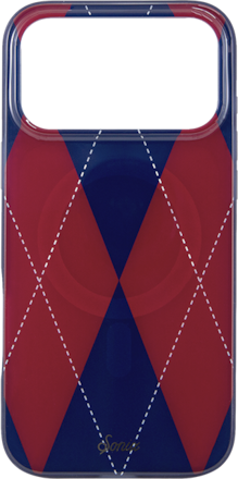Argyle Red/Blue MagSafe Case - iPhone 18 Pro Max/17 Pro Max