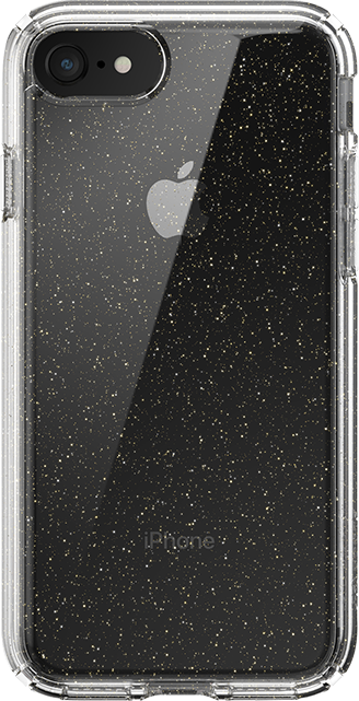 Black White LV iPhone SE (2020) Clear Case