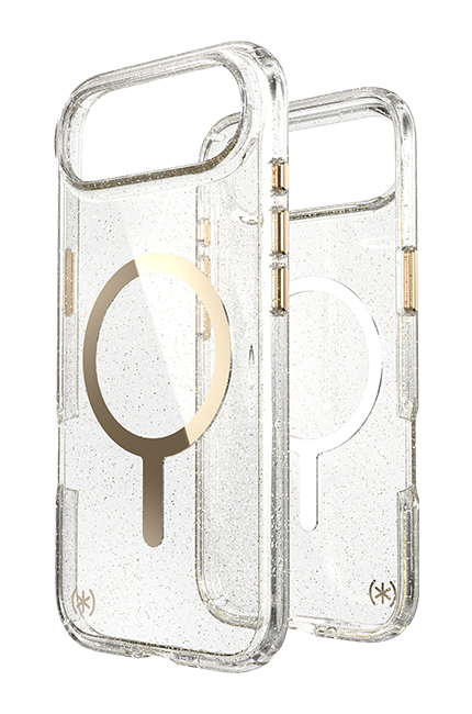 Speck Presidio Lux Glitter/Gold Metallic MagSafe Case - iPhone Air