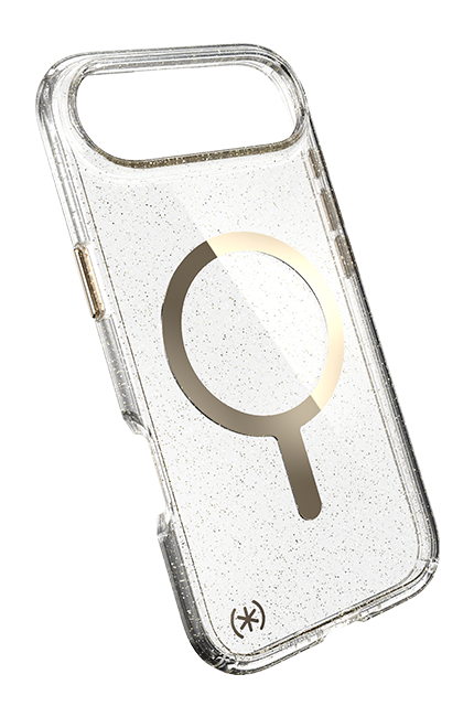 Speck Presidio Lux Glitter/Gold Metallic MagSafe Case - iPhone Air