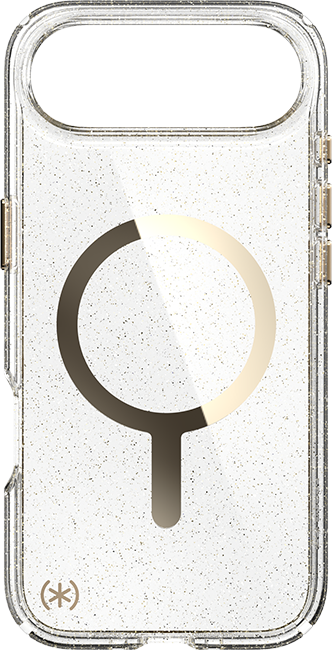 Speck Presidio Lux Glitter/Gold Metallic MagSafe Case - iPhone Air