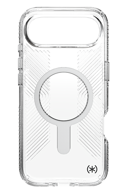 Speck Presidio Perfect-Clear Grip Chrome ClickLock MagSafe Case - iPhone Air