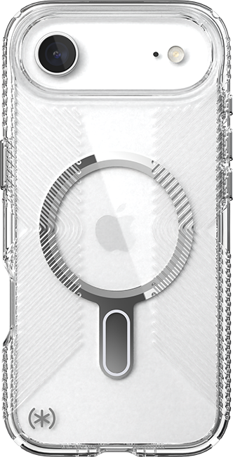 Presidio Perfect-Clear Grip Chrome ClickLock MagSafe Case - iPhone Air