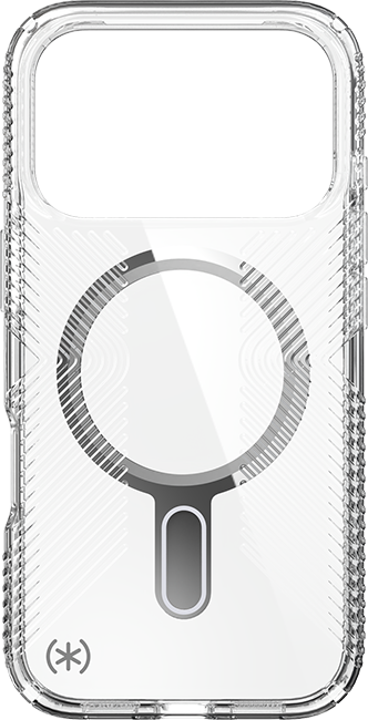 Estuche Speck Presidio Perfect Grip Chrome ClickLock con MagSafe para iPhone 17 Pro