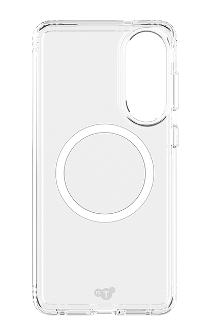 Estuche Tech21 EvoClear + Magnet para Samsung Galaxy S25 Edge