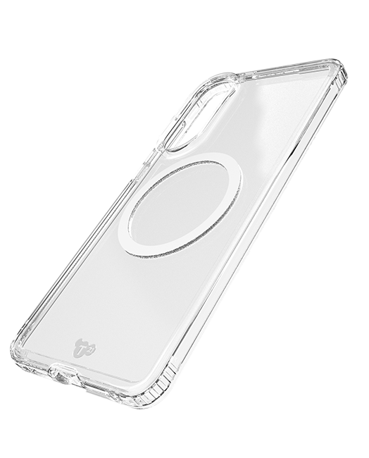 Estuche Tech21 EvoClear + Magnet para Samsung Galaxy S25 Edge