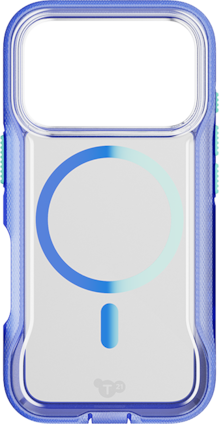 Tech21 EvoPro Electric Blue/Jelly Mint MagSafe Case - iPhone 17 Pro