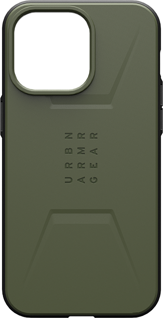 UAG Civilian with MagSafe Case - iPhone 15 Pro Max - Olive Drab  (Product view 1)