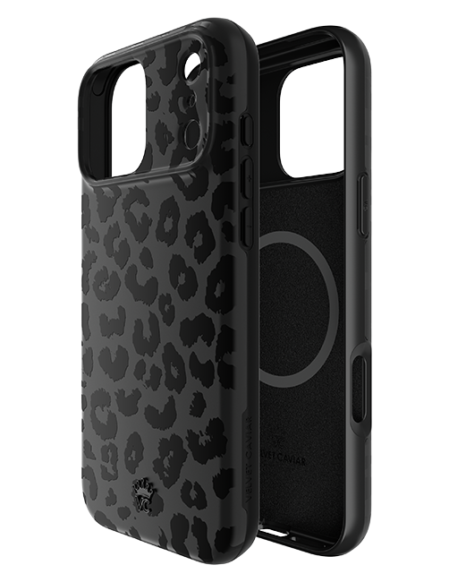 Estuche Velvet Caviar Black Leopard con MagSafe para el iPhone 17 Pro Max