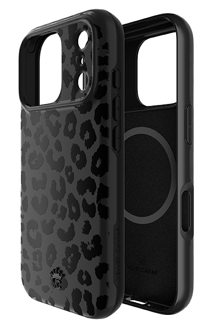Estuche Velvet Caviar Black Leopard con MagSafe para el iPhone 17 Pro