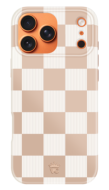 Velvet Caviar Nude Vibe Checker MagSafe Case - iPhone 17 Pro Max