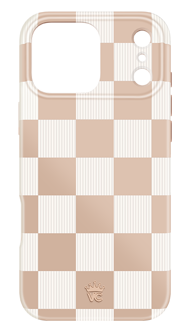 Velvet Caviar Nude Vibe Checker MagSafe Case - iPhone 17 Pro Max