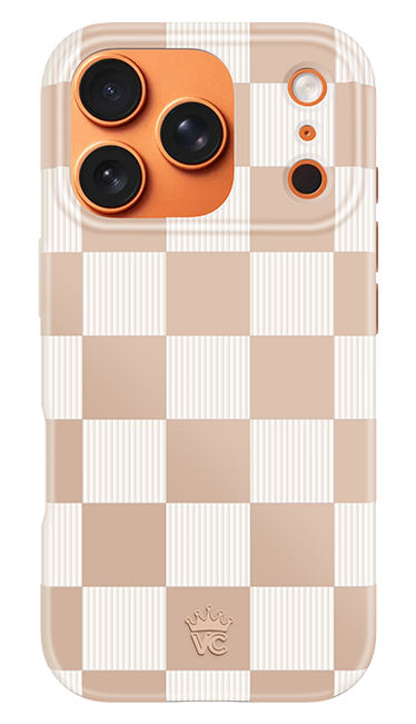 Velvet Caviar Nude Vibe Checker MagSafe Case - iPhone 17 Pro