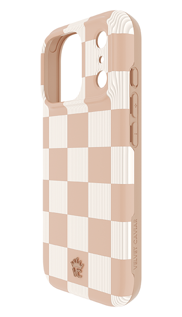 Velvet Caviar Nude Vibe Checker MagSafe Case - iPhone 17 Pro