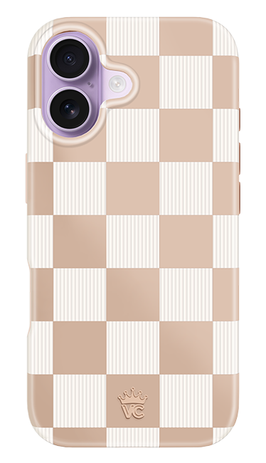 Velvet Caviar Nude Vibe Checker MagSafe Case - iPhone 17