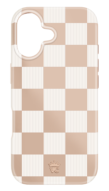 Velvet Caviar Nude Vibe Checker MagSafe Case - iPhone 17