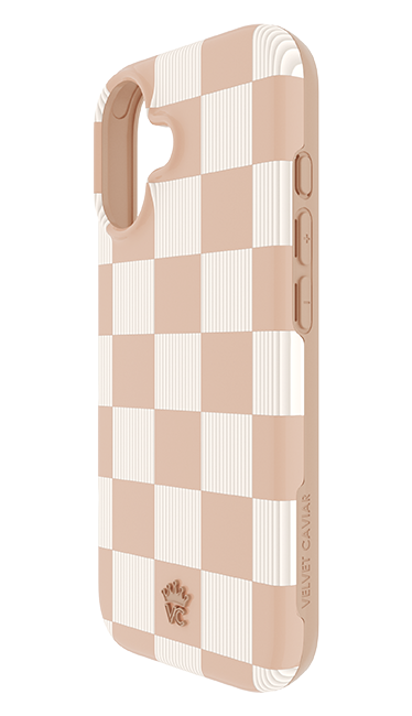 Velvet Caviar Nude Vibe Checker MagSafe Case - iPhone 17