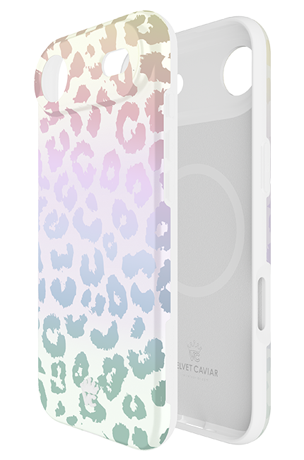 Velvet Caviar White Opal Leopard MagSafe Case - iPhone Air