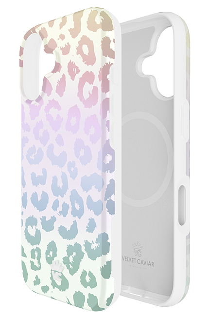 Velvet Caviar White Opal Leopard MagSafe Case - iPhone 17 Pro Max