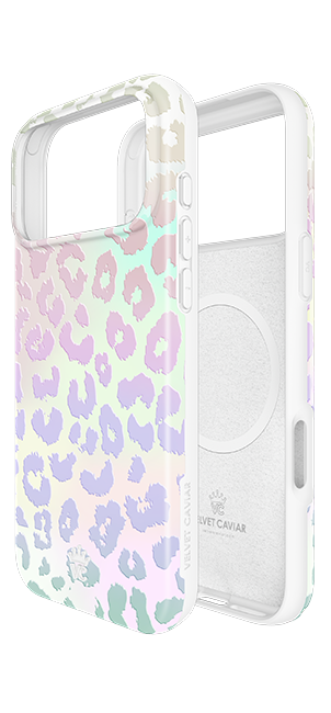 Velvet Caviar White Opal Leopard MagSafe Case - iPhone 18 Pro/17 Pro