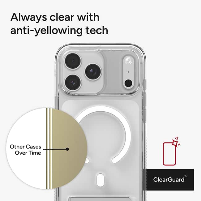ZAGG Crystal Palace Snap Case with Kickstand - iPhone 18 Pro Max/17 Pro Max