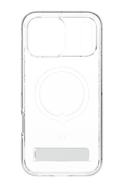 Estuche ZAGG Crystal Palace Snap con MagSafe y pie de apoyo para iPhone 17 Pro Max