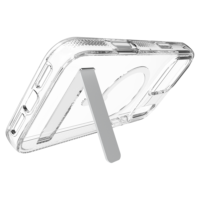 Estuche ZAGG Crystal Palace Snap con MagSafe y pie de apoyo para iPhone 17 Pro Max