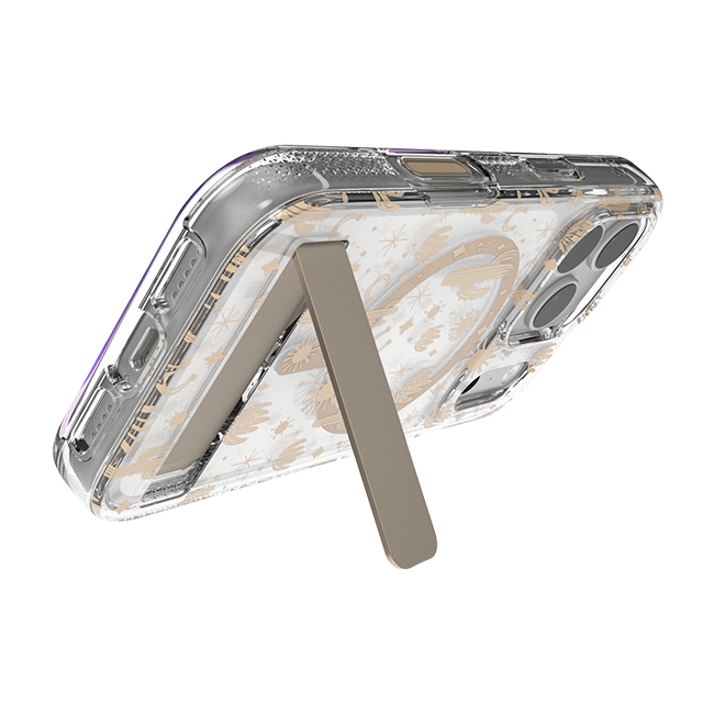 Estuche ZAGG Milan Cactus Mirage Snap con MagSafe y pie de apoyo para el iPhone 17 Pro