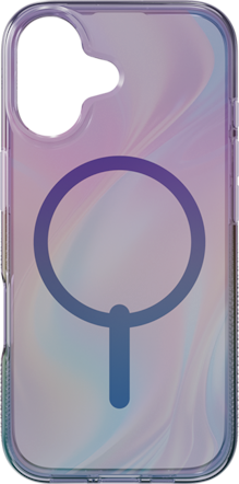 Estuche ZAGG Milan Iridescent Lights Snap con MagSafe para el iPhone 17