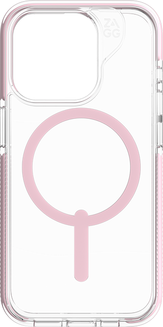 Zagg Piccadilly Snap Case - iPhone 15 Pro - Clear/Pink  (Product view 1)