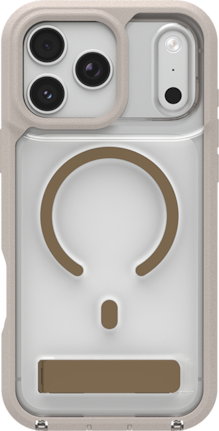 Rainier Sandstone Snap MagSafe Case w/Kickstand - iPhone 17 Pro Max