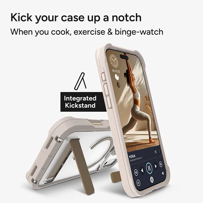 ZAGG Rainier Snap Case with Kickstand - iPhone 18 Pro Max/17 Pro Max