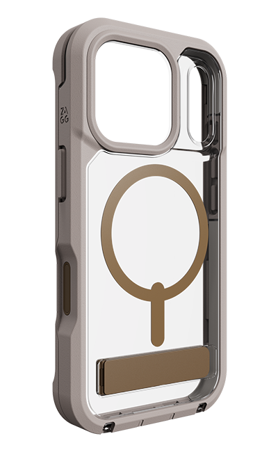 Estuche ZAGG Rainier Snap con MagSafe y pie de apoyo para el iPhone 17 Pro