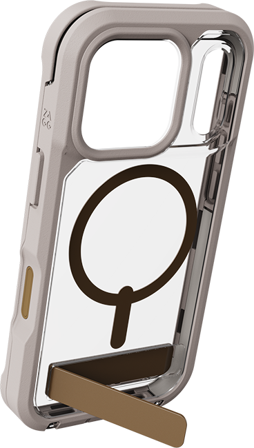 Estuche ZAGG Rainier Snap con MagSafe y pie de apoyo para el iPhone 17 Pro