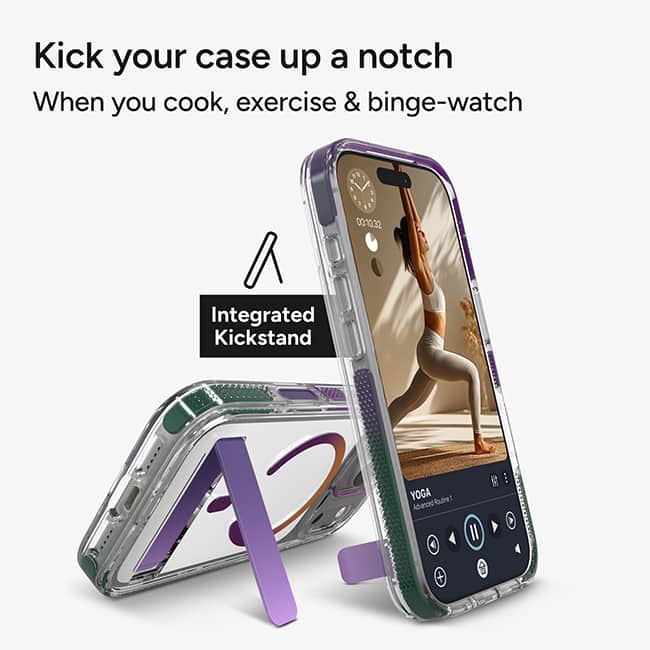 ZAGG Santa Cruz Snap Case with Kickstand - iPhone 18 Pro/17 Pro