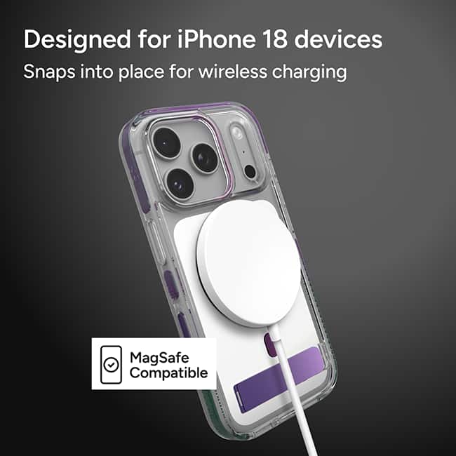 ZAGG Santa Cruz Snap Case with Kickstand - iPhone 18 Pro/17 Pro