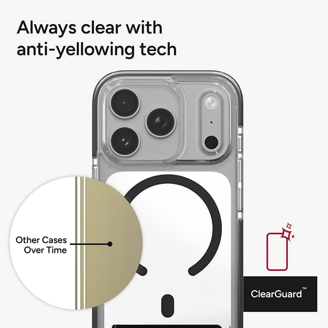 ZAGG Santa Cruz Snap Case with Kickstand - iPhone 18 Pro/17 Pro