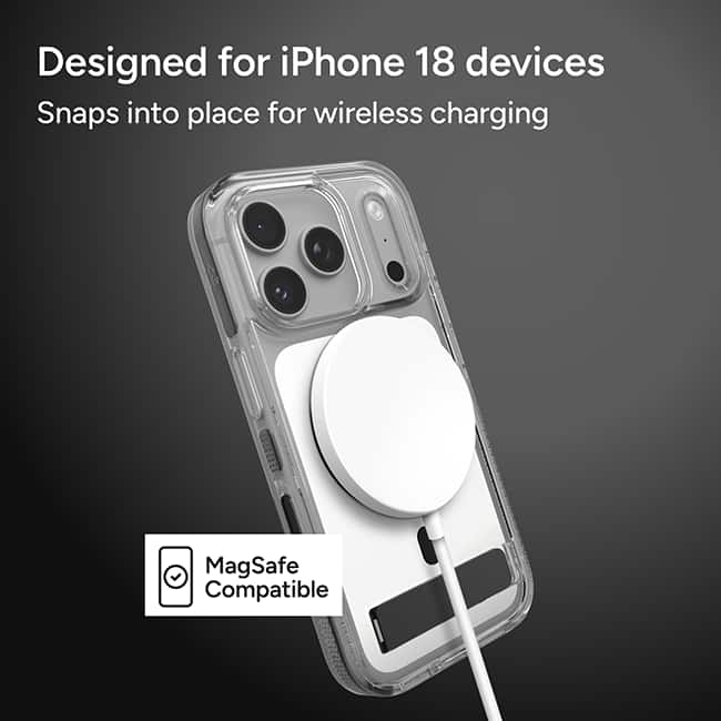 ZAGG Santa Cruz Snap Case with Kickstand - iPhone 18 Pro/17 Pro