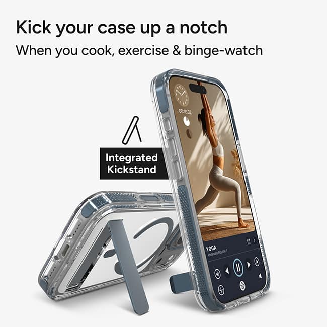 ZAGG Santa Cruz Snap Case with Kickstand - iPhone 18 Pro/17 Pro