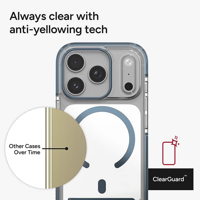 ZAGG Santa Cruz Snap Case with Kickstand - iPhone 18 Pro/17 Pro