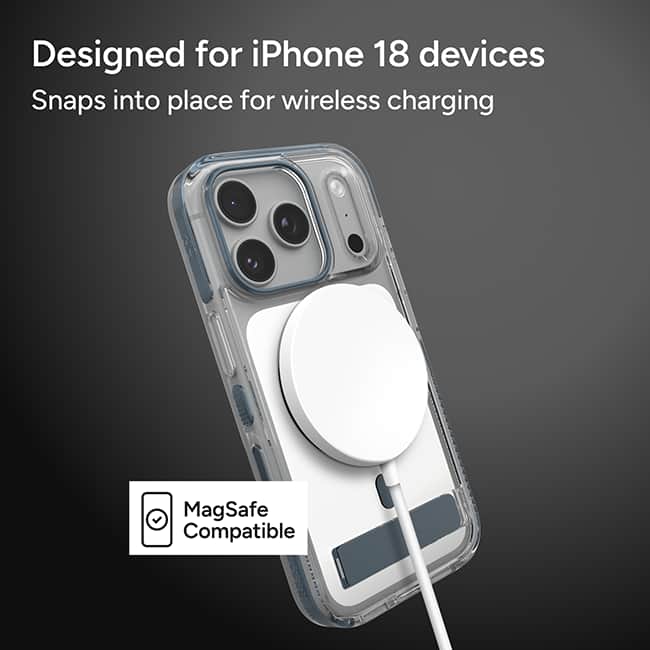 ZAGG Santa Cruz Snap Case with Kickstand - iPhone 18 Pro/17 Pro